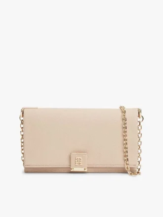 Monogram-lås med kjederem, crossbody-veske