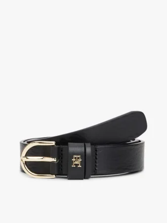 Monogram Slim Leather Belt