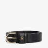 Monogram Slim Leather Belt