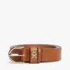 Monogram Slim Leather Belt