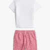 Monogram-T-skjorte og shortsett til babyer