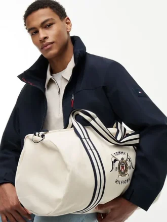 Nautical Crest Canvas Duffel Bag Nautical Crest Canvas Duffel Bag