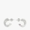 Nautical Knot Hoop Earring