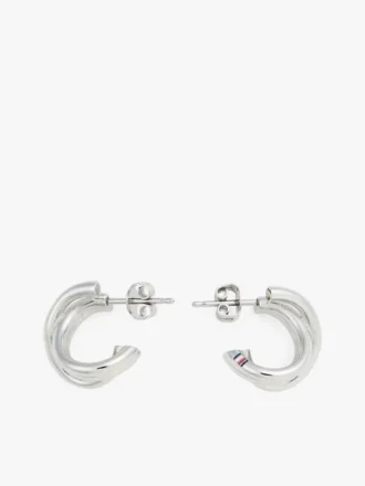 Nautical Knot Hoop Earring