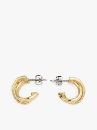 Nautical Knot Hoop Earring