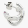 Nautical Knot Hoop Earring
