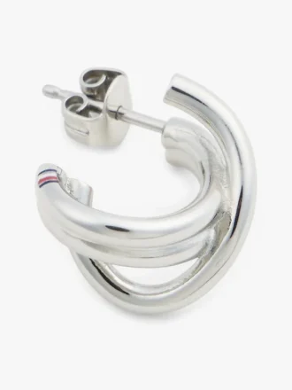 Nautical Knot Hoop Earring