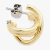 Nautical Knot Hoop Earring
