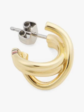Nautical Knot Hoop Earring