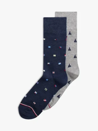 Nautical Trouser Sokker 3-pak