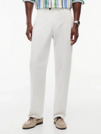 New York Label Garment-Dyed Flex Chino