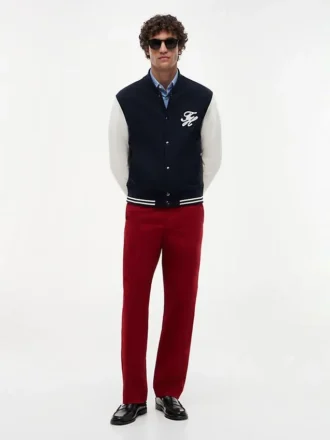 New York Label Garment-Dyed Flex Chino