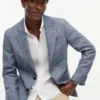 New York Label Regular Fit Linen Blazer