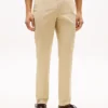New York Label Straight Fit Chino