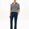 New York Label Straight Fit Chino