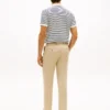New York Label Straight Fit Chino