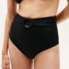 O-Ring bikinibukse med høy midje som underdel
