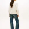 Oversized skjortejakke i twill