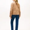 Oversized skjortejakke i twill