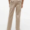 Paper-Touch Stretch Poplin-bukser for barn