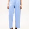 Plissert twill-chino