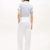 Plissert twill-chino