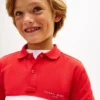 Polo med fargeblokker for barn