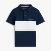 Polo med fargeblokker for barn