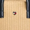 Raffia-skulderveske for barn