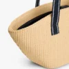 Raffia-skulderveske for barn
