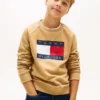 Raglan-genser med Tommy Flag-logo for barn