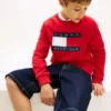 Raglan-genser med Tommy Flag-logo for barn