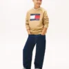 Raglan-genser med Tommy Flag-logo for barn