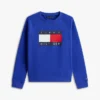 Raglan-genser med Tommy Flag-logo for barn