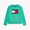 Raglan-genser med Tommy Flag-logo for barn