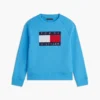 Raglan-genser med Tommy Flag-logo for barn