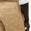 Regular Fit 7″ Anchor Print Shorts