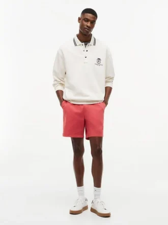 Regular Fit 7″ Garment-Dyed Shorts