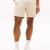Regular Fit 7″ shorts i bomulls- og linblanding