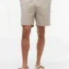 Regular Fit 7″ shorts i bomulls- og linblanding