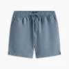 Regular Fit 7″ shorts i bomulls- og linblanding