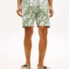 Regular Fit 7″ Tropical Print Shorts