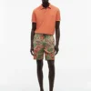 Regular Fit 7″ Tropical Print Shorts