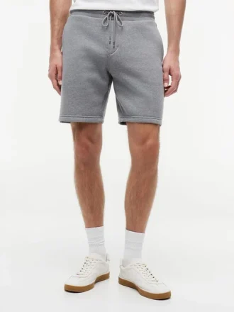 Regular Fit 8″ børstet fleece-sweatshorts