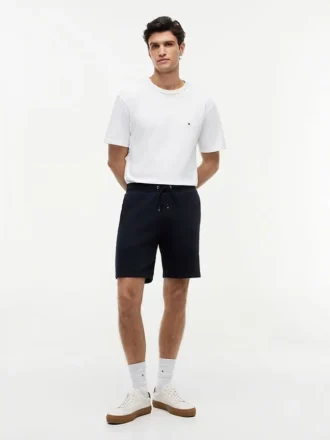 Regular Fit 8″ børstet fleece-sweatshorts
