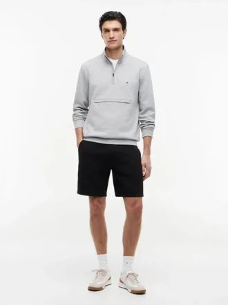 Regular Fit 8″ børstet fleece-sweatshorts