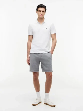 Regular Fit 8″ børstet fleece-sweatshorts
