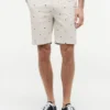 Regular Fit 9″ Shorts med seilflagg-trykk