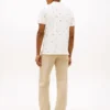 Regular Fit Allover Flag Pique Polo