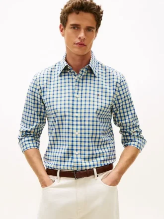 Regular Fit Check All-Day-skjorte